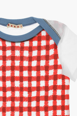 Checked T-shirt