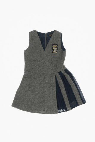 Sleeves Glittered Dress