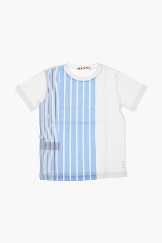 T-shirt Girocollo a Righe