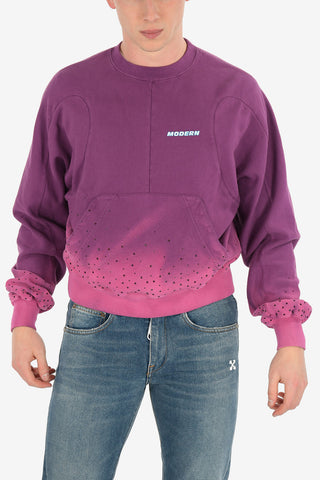 Crewneck STRASS MODERN CONTOUR Sweatshirt
