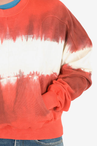 Crewneck ARROW TIE DYE CONTOUR Sweatshirt