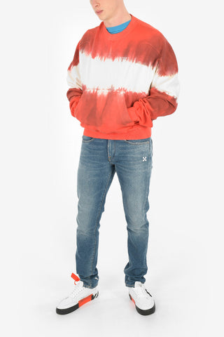 Crewneck ARROW TIE DYE CONTOUR Sweatshirt