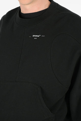 Felpa ARROW LOGO CONTOUR Girocollo 