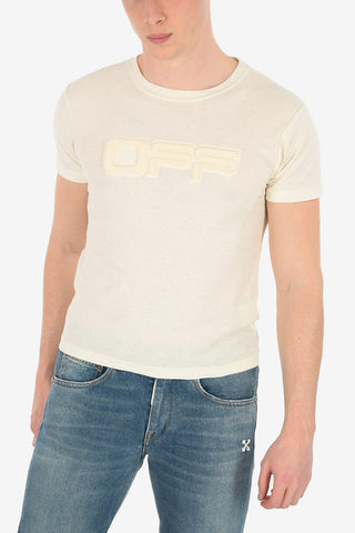 Crewneck EMBOSSED SKINNY t-shirt