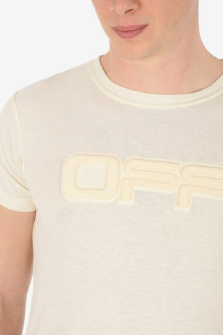 Crewneck EMBOSSED SKINNY t-shirt