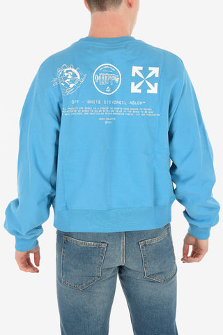 Felpa MULTI SYMBOLS CONTOUR Girocollo