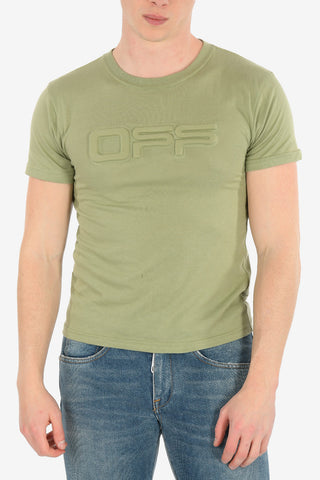 Crewneck EMBOSSED SKINNY t-shirt