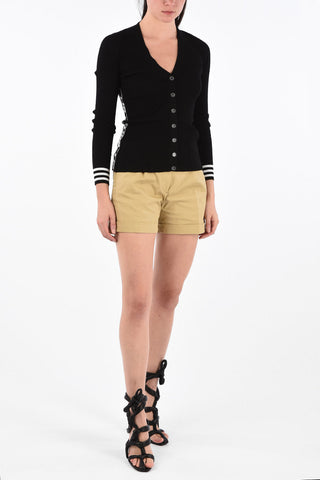 Cotton single Pleated Shorts