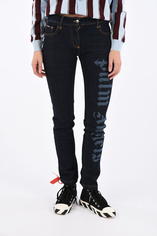 Overlogo Slim Fit Jeans