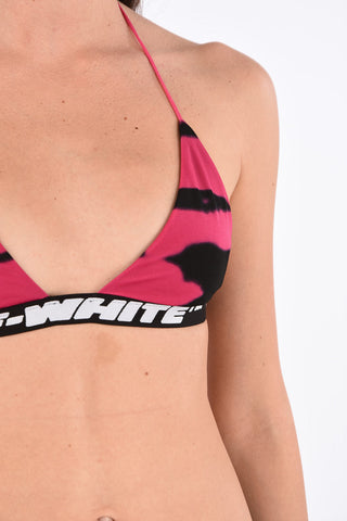 Tiger Dye Triangle Bikini