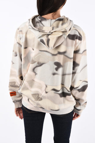 Half Zip Camouflage Sweatshirt