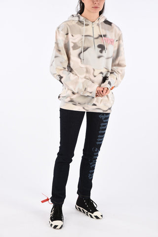 Half Zip Camouflage Sweatshirt