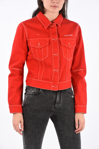 Denim Crop Jacket