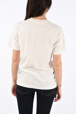 Birds-Print Oversize T-shirt