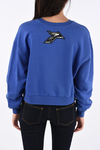 Regular Fit PATCH Crew-Neck Sweatshirt