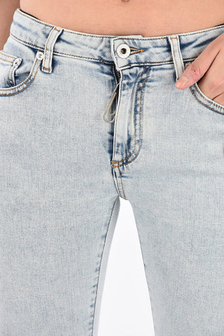 Regular Rise Stretch Skinny Fit Jeans