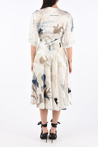 Puzzle PRINTED ROMANTIC Wrap Dress
