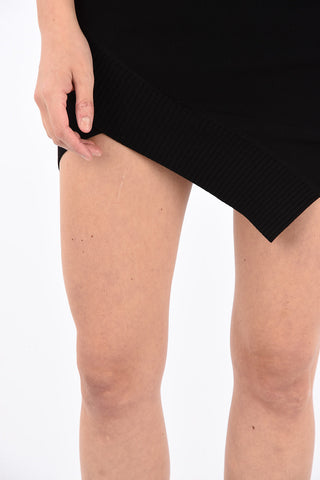 Cut out SWISS CHEESE Mini Bodycon Dress