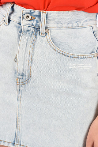 Denim Mini Skirt
