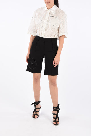 Shorts a Una Pince Gabardine