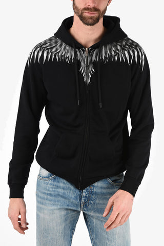 Cotton SHARP WINGS Sweatshirt with Hood