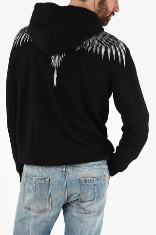 Cotton SHARP WINGS Sweatshirt with Hood