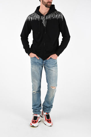 Cotton SHARP WINGS Sweatshirt with Hood