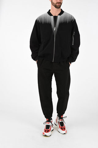 Sweat Bomber Jacket FALLS WINGS with Zip Closure