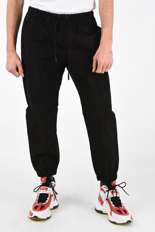 Nylon Drawstring Jogger Pants