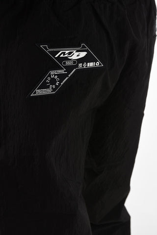 Nylon Drawstring Jogger Pants