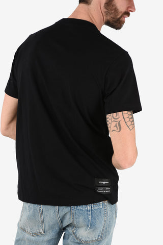 T-Shirt OSTRICH in Cotone con Maxi Stampa