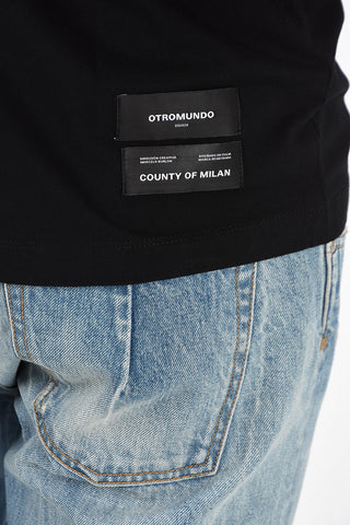 T-Shirt OSTRICH in Cotone con Maxi Stampa