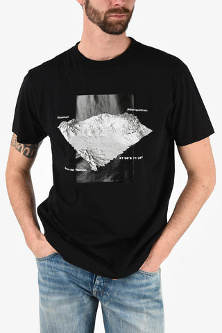 Cotton MOUNTAINS 3D T-Shirt