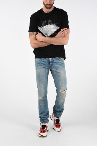 Cotton MOUNTAINS 3D T-Shirt