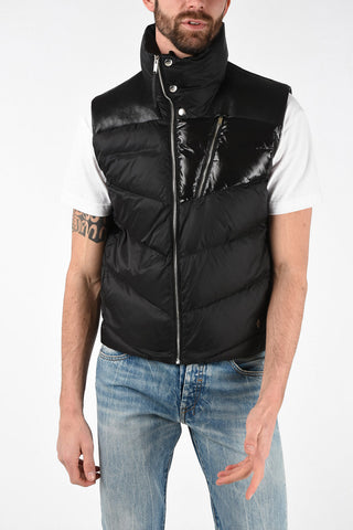 Sleeveless Down Jacket with Zip