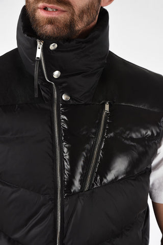 Sleeveless Down Jacket with Zip