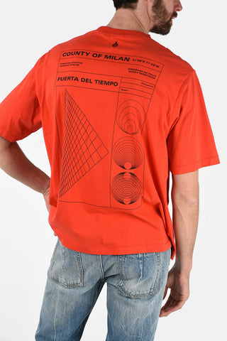 T-Shirt POSTER OVER in Cotone