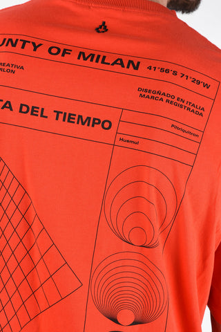 T-Shirt POSTER OVER in Cotone
