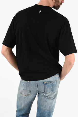 Printed Oversized HOLY SQUARE T-Shirt