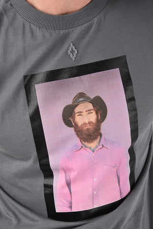T-Shirt GAUCHO FRAME in Cotone