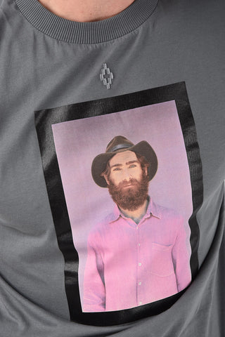 T-Shirt GAUCHO FRAME in Cotone