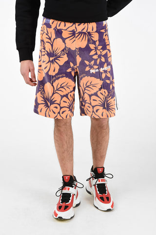 Chenille Drawstring HAWAIIAN Shorts