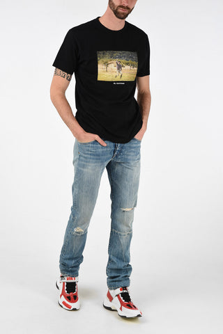 Cotton LAZO T-Shirt with Print