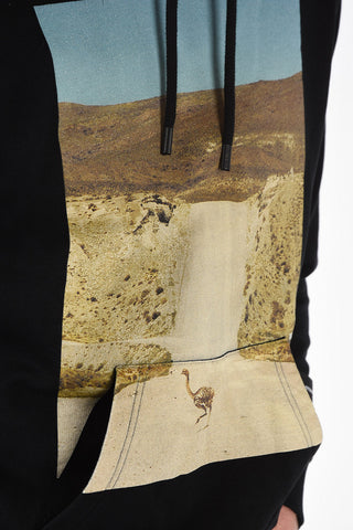 Felpa OSTRICH in Cotone con Cappuccio