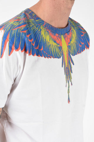 T-Shirt Girocollo WINGS in Cotone