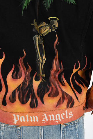 Giubbotto Caban BURNING in Denim