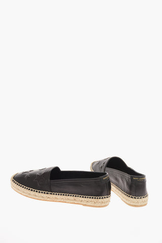 Soft Leather STAR Espadrilles