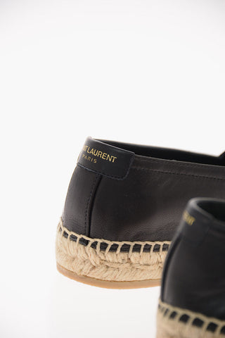 Soft Leather STAR Espadrilles