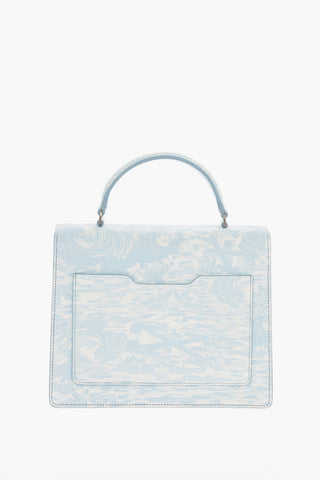 leather WAVES JITNEY 2.8 Top Handle Bag with Removable Shoulder Bag