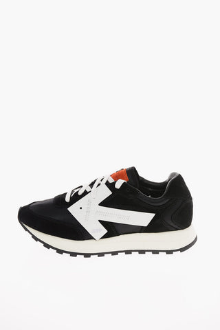 fabric and leather HG RUNNER sneakers